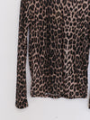 BASERANGE Classic Bamboo Fiber and Cotton Long Sleeve T-Shirt Collection Crew Neck Base Shirt French BAS-TTLS-BLP-AU25-LEOPARD (TOLS-BL-000 TTLS)